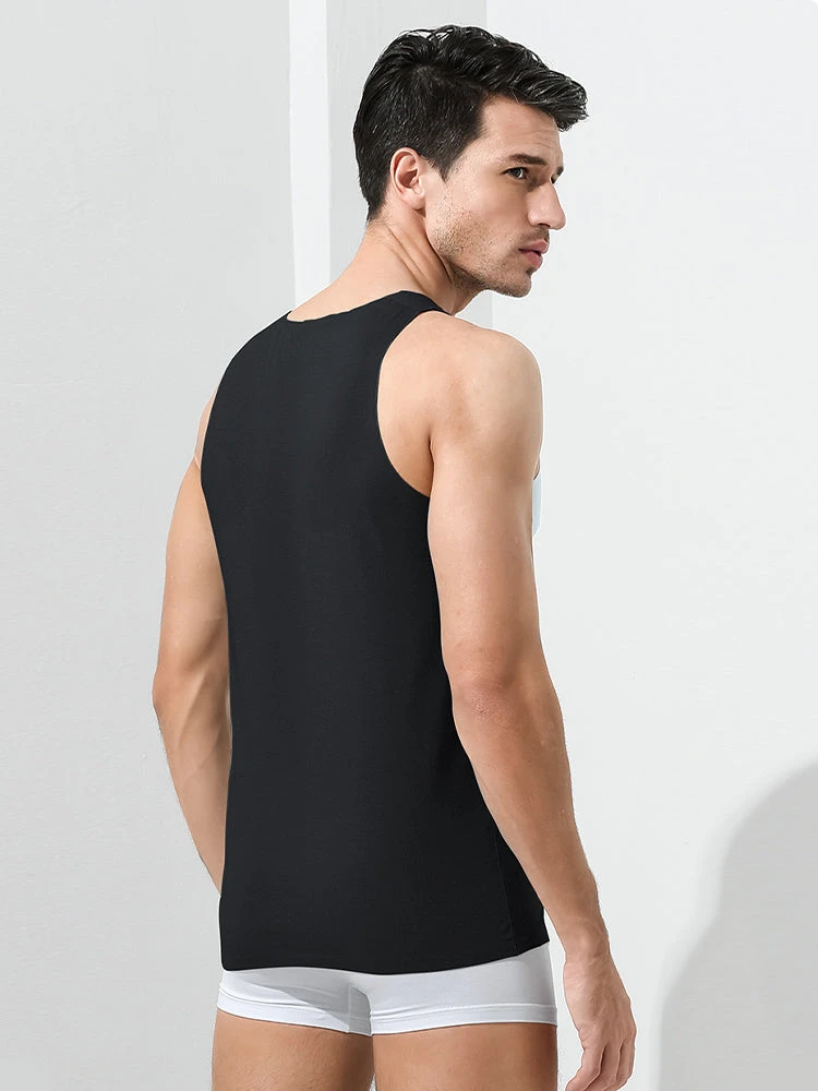 Men's Seamless Sports Fitness Vest Sleeveless Tank Top(Mens Seamless Sports Fitness Vest Sleeveless Tank Top) 7 Men's Seamless Sports Fitness Vest Sleeveless Tank Top(Mens Seamless Sports Fitness Vest Sleeveless Tank Top) - Image 7