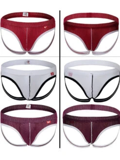 4 Pack Men's Low Waist Sexy Breathable Butt Lifting Stylish Comfortable Jockstrap(4 Pack Mens Low Waist Sexy Breathable Butt Lifting Stylish Comfortable Jockstrap) 28 4 Pack Men's Low Waist Sexy Breathable Butt Lifting Stylish Comfortable Jockstrap(4 Pack Mens Low Waist Sexy Breathable Butt Lifting Stylish Comfortable Jockstrap) -Mr Saker 1 22 e52a63bb f8a3 4f29 bb72 8a243dffc529