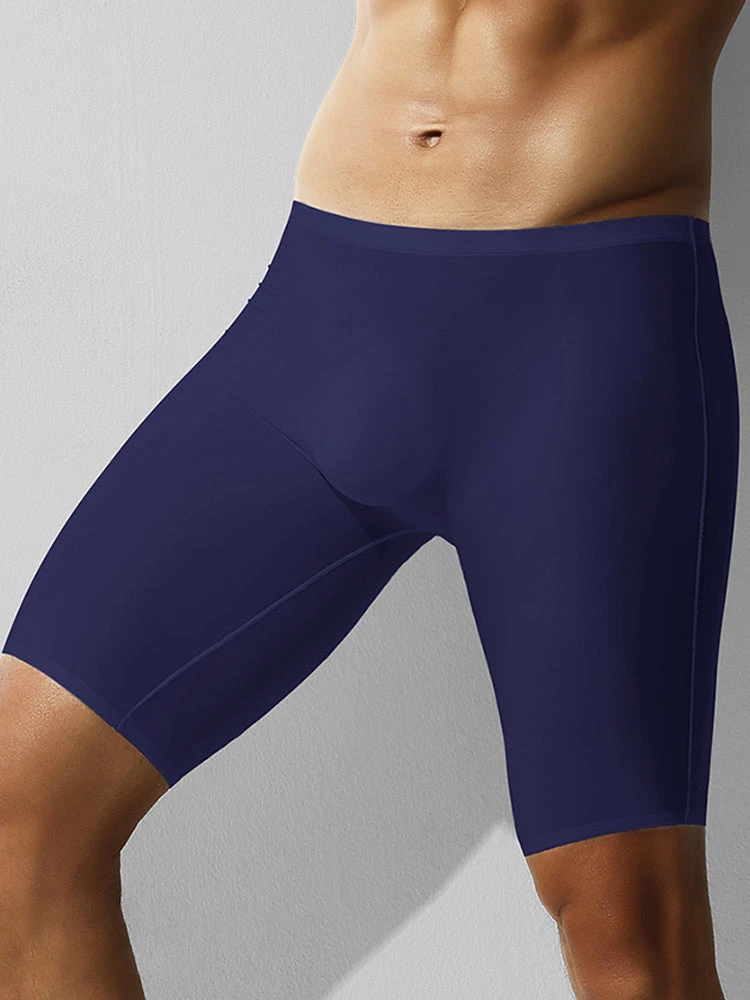 3 Pack Men's Breathable Seamless Mid-Length Boxer Briefs(3 Pack Mens Breathable Seamless Mid Length Boxer Briefs) 12 3 Pack Men's Breathable Seamless Mid-Length Boxer Briefs(3 Pack Mens Breathable Seamless Mid Length Boxer Briefs) - Image 12