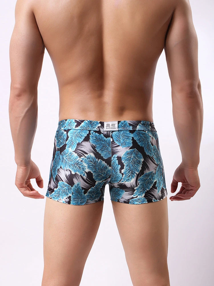 Men's Printed Skinny Swim Trunks With Drawstring(Mens Printed Skinny Swim Trunks With Drawstring) 18 Men's Printed Skinny Swim Trunks With Drawstring(Mens Printed Skinny Swim Trunks With Drawstring) - Image 18