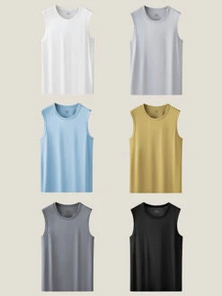 Men's Vests Undershirts With Ultimate Soft Short Sleeve Vests(Mens Vests Undershirts With Ultimate Soft Short Sleeve Underwear Vests) 32 Men's Vests Undershirts With Ultimate Soft Short Sleeve Vests(Mens Vests Undershirts With Ultimate Soft Short Sleeve Underwear Vests) -Mr Saker 1 23 769e30c5 0f48 4b1f b9e2 3df9ca194e31