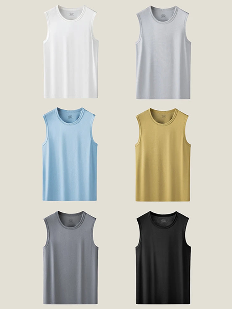 Men's Vests Undershirts With Ultimate Soft Short Sleeve Vests(Mens Vests Undershirts With Ultimate Soft Short Sleeve Underwear Vests) 13 Men's Vests Undershirts With Ultimate Soft Short Sleeve Vests(Mens Vests Undershirts With Ultimate Soft Short Sleeve Underwear Vests) - Image 13