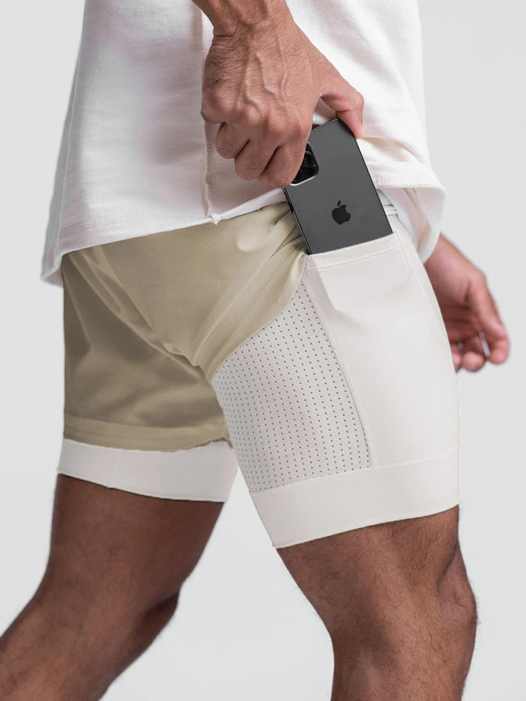 Men's Quick Dry Athletic Shorts With Phone Pockets(Mens Quick Dry Athletic Shorts With Phone Pockets) 7 Men's Quick Dry Athletic Shorts With Phone Pockets(Mens Quick Dry Athletic Shorts With Phone Pockets) - Image 7