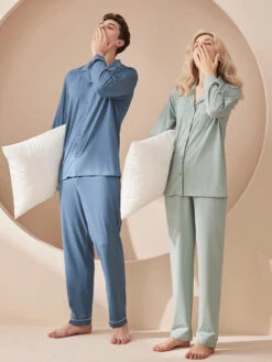 Modal Cotton Comfortable Couple Pajamas Set(Modal Cotton Comfortable Couple Pajamas Set) 23 Modal Cotton Comfortable Couple Pajamas Set(Modal Cotton Comfortable Couple Pajamas Set) -Mr Saker 1 24 f2b3d047 b3e9 4519 b626 06d1840f763a