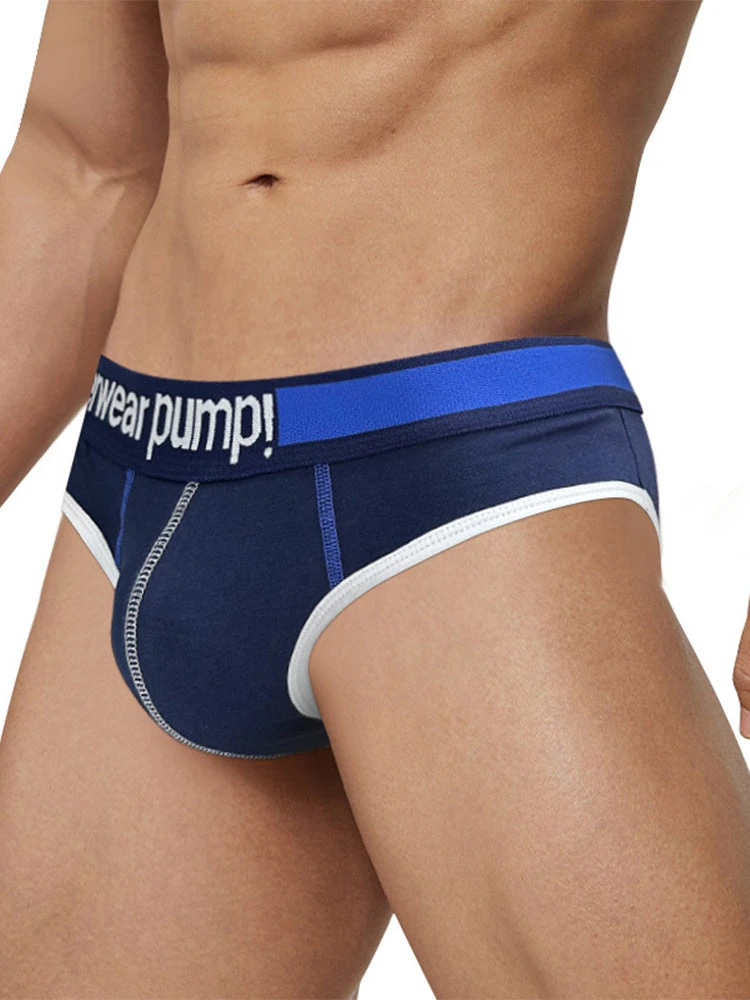 2 Pack Men's Middle-Rise Cotton Sexy Briefs(2 Pack Mens Middle Rise Cotton Sexy Briefs) 9 2 Pack Men's Middle-Rise Cotton Sexy Briefs(2 Pack Mens Middle Rise Cotton Sexy Briefs) - Image 9