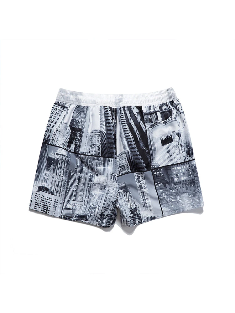 Men’s Striped Print Drawstring Board Shorts(Men S Striped Print Drawstring Board Shorts) 13 Men’s Striped Print Drawstring Board Shorts(Men S Striped Print Drawstring Board Shorts) - Image 13