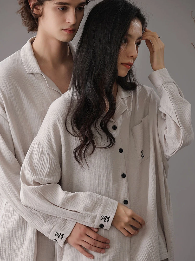 Autumn And Winter Loose Couple Cotton Pajamas Sets(Autumn And Winter Loose Couple Cotton Pajamas Sets) 2 Autumn And Winter Loose Couple Cotton Pajamas Sets(Autumn And Winter Loose Couple Cotton Pajamas Sets) - Image 2