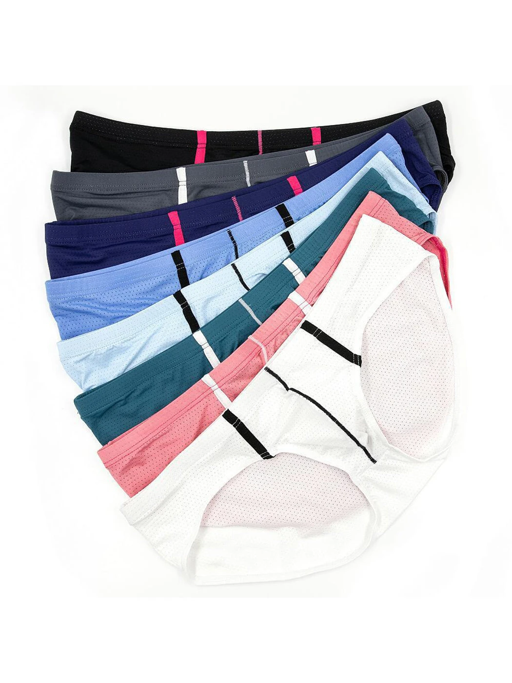 4 Pack Men’s Low-rise Breathable Mesh Briefs(4 Pack Men S Low Rise Breathable Mesh Briefs) 11 4 Pack Men’s Low-rise Breathable Mesh Briefs(4 Pack Men S Low Rise Breathable Mesh Briefs) - Image 11