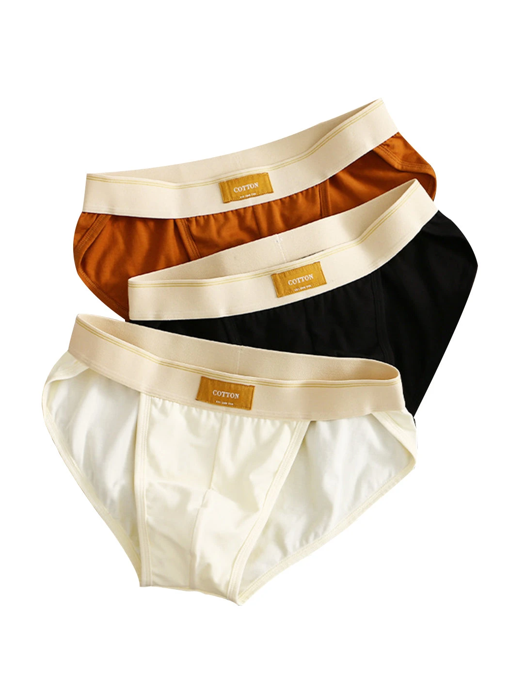 3 Pack Men's Sexy High Cut Cotton Bikini(3 Pack Mens Sexy High Cut Cotton Bikini) 2 3 Pack Men's Sexy High Cut Cotton Bikini(3 Pack Mens Sexy High Cut Cotton Bikini) - Image 2
