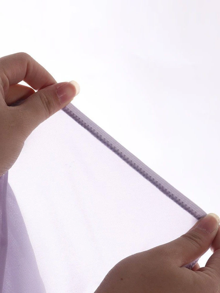 Men's Ultra Thin Ice Silk See-through Briefs(Mens Sexy Transparent Suspender Briefs 1) 9 Men's Ultra Thin Ice Silk See-through Briefs(Mens Sexy Transparent Suspender Briefs 1) - Image 9