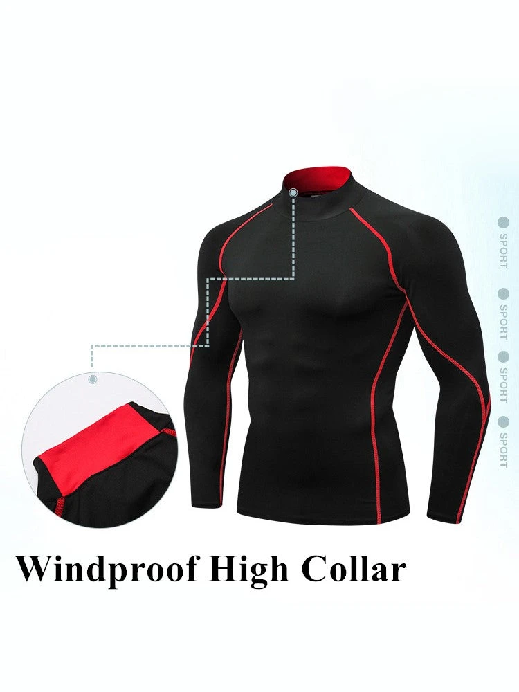 Men's Quick Dry Stretch Sports Long Sleeve(Mens Quick Dry Stretch Sports Long Sleeve) 7 Men's Quick Dry Stretch Sports Long Sleeve(Mens Quick Dry Stretch Sports Long Sleeve) - Image 7