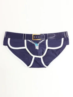 Zipper Belt Printed Cotton Pouch Briefs(Zipper Belt Printed Cotton Pouch Briefs) -Mr Saker 1 28 318ea664 eadc 45cc a359 7d96a59850d8