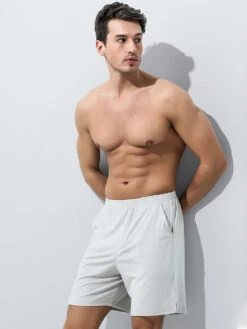 Men's Breathable Modal Knit Shorts(Mens Breathable Modal Knit Shorts)