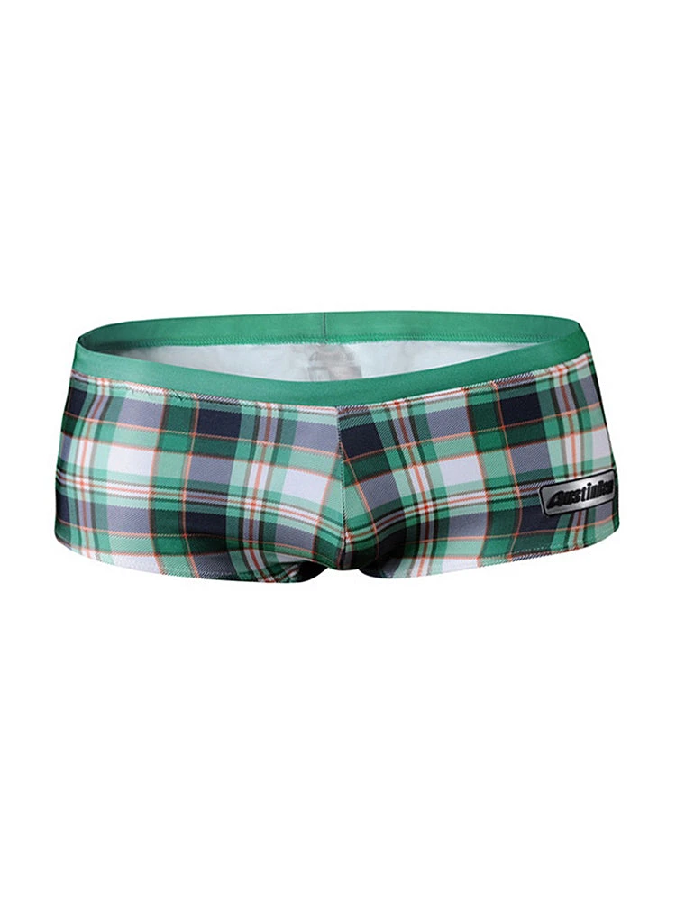 Men's Plaid Print Quick-Dry Low-Rise Swim Shorts & Trunks(Mens Plaid Print Quick Dry Low Rise Swim Shorts Trunks) 15 Men's Plaid Print Quick-Dry Low-Rise Swim Shorts & Trunks(Mens Plaid Print Quick Dry Low Rise Swim Shorts Trunks) - Image 15