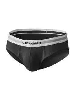 2-Pack Men's Threaded Design Breathable Comfort Low-Rise Thin U-convex Briefs(Mens Threaded Design Breathable Comfort Low Rise Thin U Convex Briefs) -Mr Saker 1 2 43091747 b7d3 413c 8346 2285d8cc33c7