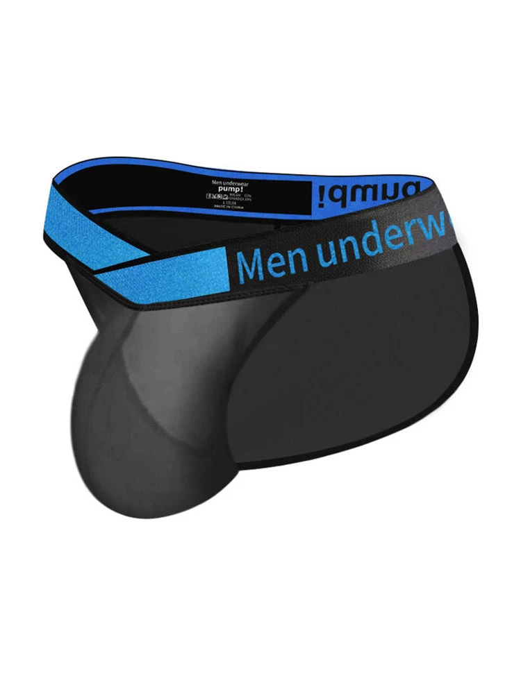 2 Pack Men's Ultra-Thin Semi-Transparent Sexy Sports Bikini(2 Pack Mens Ultra Thin Semi Transparent Sexy Sports Bikini) 11 2 Pack Men's Ultra-Thin Semi-Transparent Sexy Sports Bikini(2 Pack Mens Ultra Thin Semi Transparent Sexy Sports Bikini) - Image 11