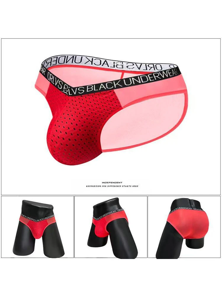 2-Pack Breathable Low Waist U-Convex Semi-Transparent Men's Briefs(Breathable Low Waist U Convex Semi Transparent Mens Briefs) 17 2-Pack Breathable Low Waist U-Convex Semi-Transparent Men's Briefs(Breathable Low Waist U Convex Semi Transparent Mens Briefs) - Image 17