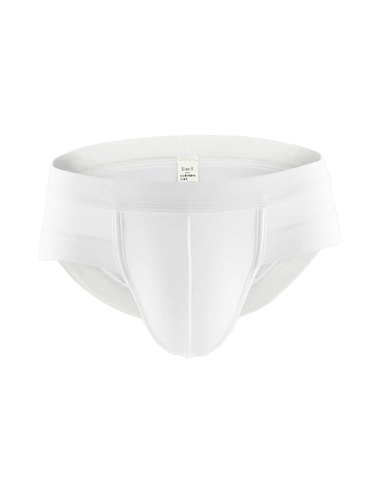 4 Pack Men's Solid Breathable Anti-Pinch Briefs(4 Pack Mens Solid Breathable Anti Pinch Briefs) 14 4 Pack Men's Solid Breathable Anti-Pinch Briefs(4 Pack Mens Solid Breathable Anti Pinch Briefs) - Image 14