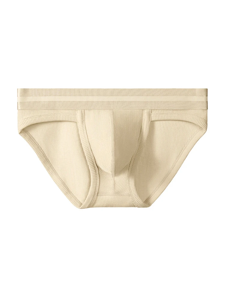 2 Pack Men's Waffle-Knit Cotton Separable Scrotum Support Briefs(2 Pack Mens Waffle Cotton Split Briefs With Independent Inner Pockets) 16 2 Pack Men's Waffle-Knit Cotton Separable Scrotum Support Briefs(2 Pack Mens Waffle Cotton Split Briefs With Independent Inner Pockets) - Image 16