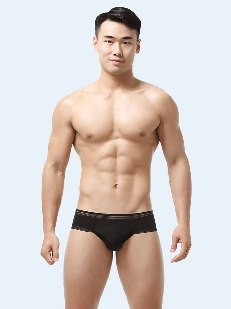 Men's Sexy Hollow Low-rise Briefs(Mens Sexy Hollow Low Rise Briefs) 5 Men's Sexy Hollow Low-rise Briefs(Mens Sexy Hollow Low Rise Briefs) - Image 5