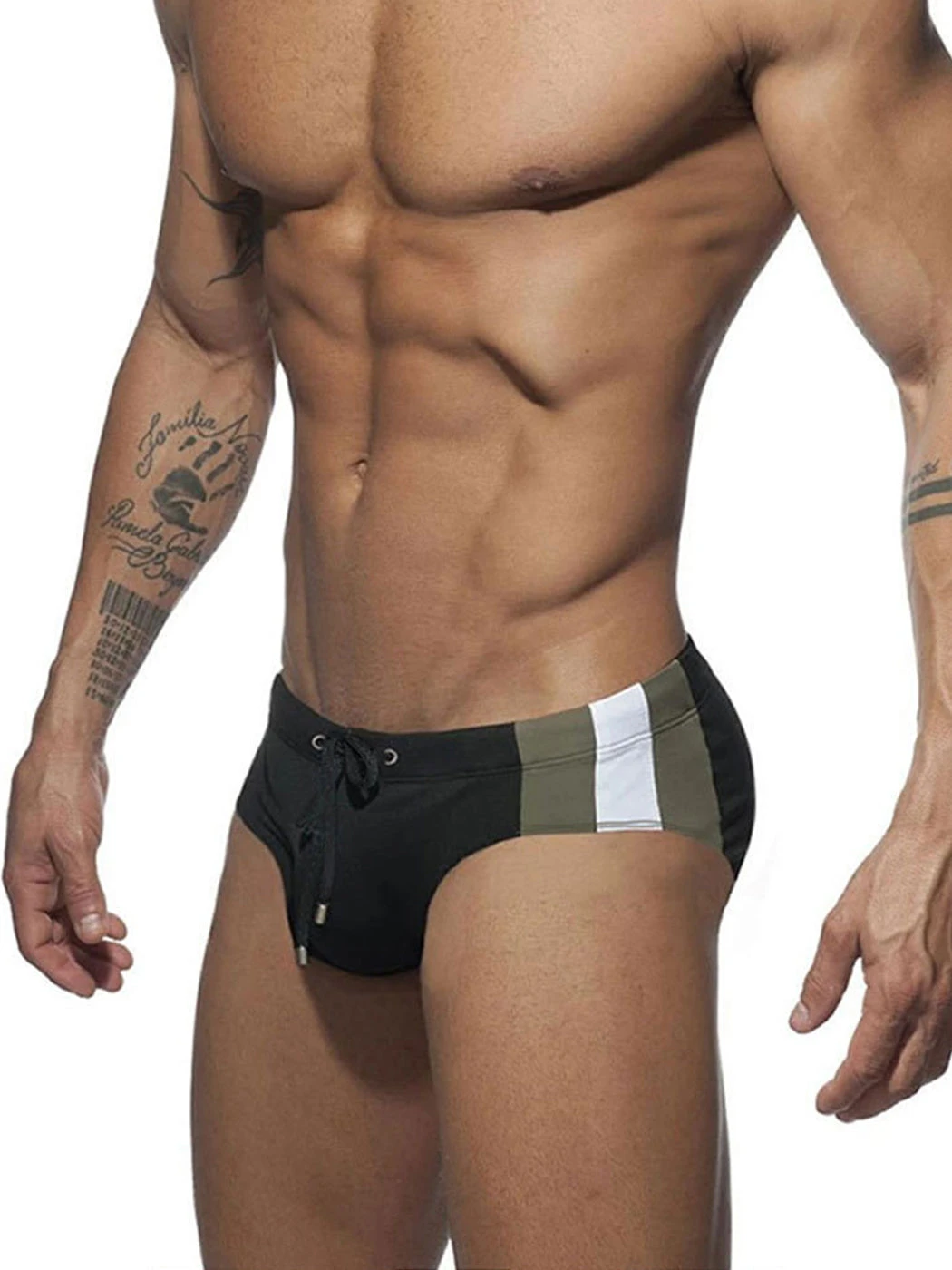 Men's Removable Pad Swim Brief With Drawstring(Mens Removable Pad Swim Briefs With Drawstring) 9 Men's Removable Pad Swim Brief With Drawstring(Mens Removable Pad Swim Briefs With Drawstring) - Image 9