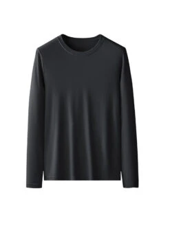 Men's Double-sided Modal Long-sleeved Solid Color T-shirt(Mens Double Sided Modal Long Sleeved Solid Color T Shirt) 35 Men's Double-sided Modal Long-sleeved Solid Color T-shirt(Mens Double Sided Modal Long Sleeved Solid Color T Shirt) -Mr Saker 1 2 b570afc2 6036 4012 97bf 9e35d1d76557