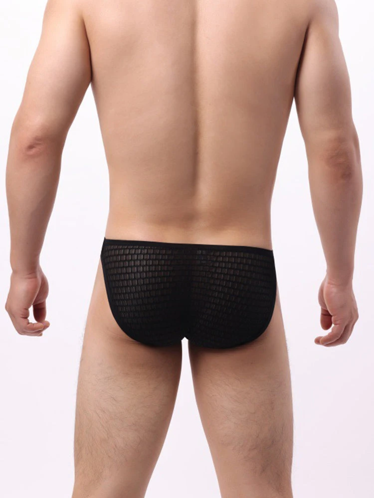 2 Pack Men's Solid-Color Checkered Briefs(2 Pack Mens Solid Color Checkered Briefs) 10 2 Pack Men's Solid-Color Checkered Briefs(2 Pack Mens Solid Color Checkered Briefs) - Image 10