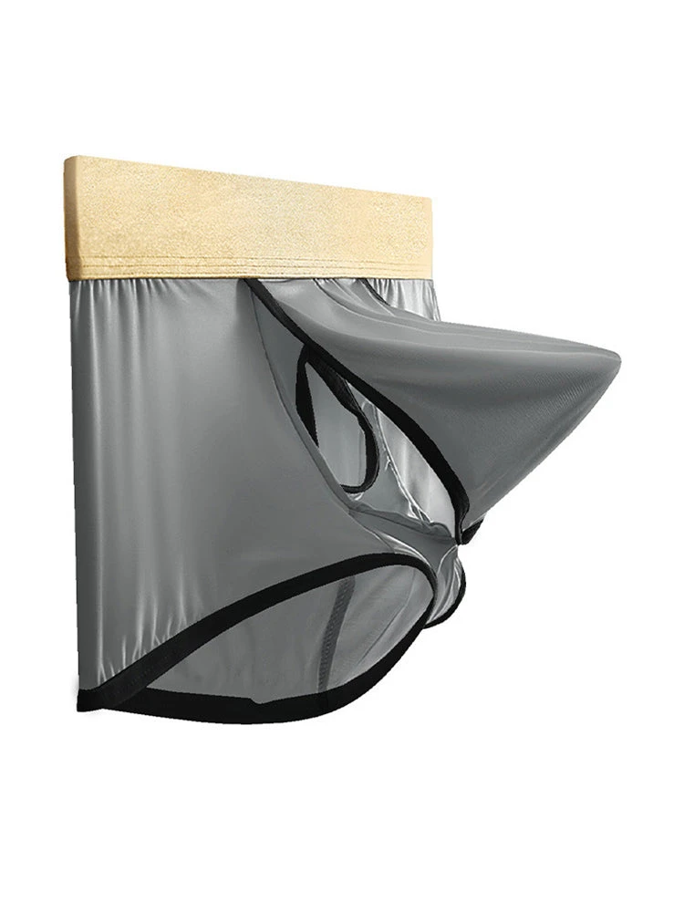 4 Pack Men's Ice Silk Breathable Separate Ultra-Thin Trunks(3 Pack Mens Ice Silk Breathable Separate Ultra Thin Trunks) 1 4 Pack Men's Ice Silk Breathable Separate Ultra-Thin Trunks(3 Pack Mens Ice Silk Breathable Separate Ultra Thin Trunks)