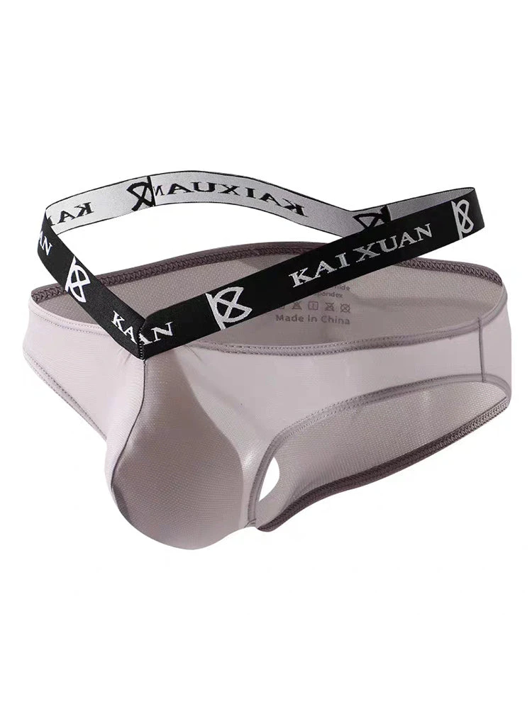 3 Pack Men's Lightweight Mesh Stretch Briefs With Dual Waistband(3 Pack Mens Sexy Ice Silk Mesh Breathable Erotic Briefs) 16 3 Pack Men's Lightweight Mesh Stretch Briefs With Dual Waistband(3 Pack Mens Sexy Ice Silk Mesh Breathable Erotic Briefs) - Image 16