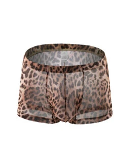 4 Pack Leopard Print See-through Mesh Trunks(4 Pack Leopard Print See Through Mesh Trunks) 35 4 Pack Leopard Print See-through Mesh Trunks(4 Pack Leopard Print See Through Mesh Trunks) -Mr Saker 1 2 e9a0cab4 76fc 434e bd7d b3c44ffd8564