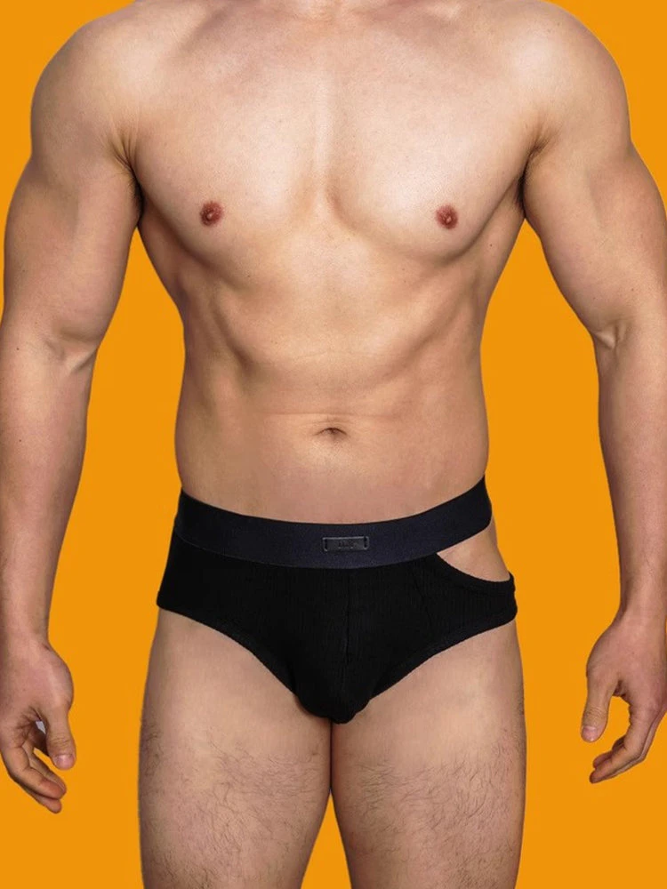 2 Pack Men's Low-Rise Sexy Side-Opening Briefs(2 Pack Mens Low Rise Sexy Side Opening Briefs) 18 2 Pack Men's Low-Rise Sexy Side-Opening Briefs(2 Pack Mens Low Rise Sexy Side Opening Briefs) - Image 18