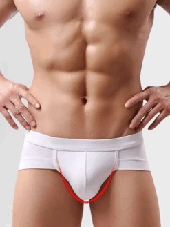 4 Pack Modal Soft Breathable Support Pouch Underwear(Modal Elastic Fiber Soft Breathable Briefs)