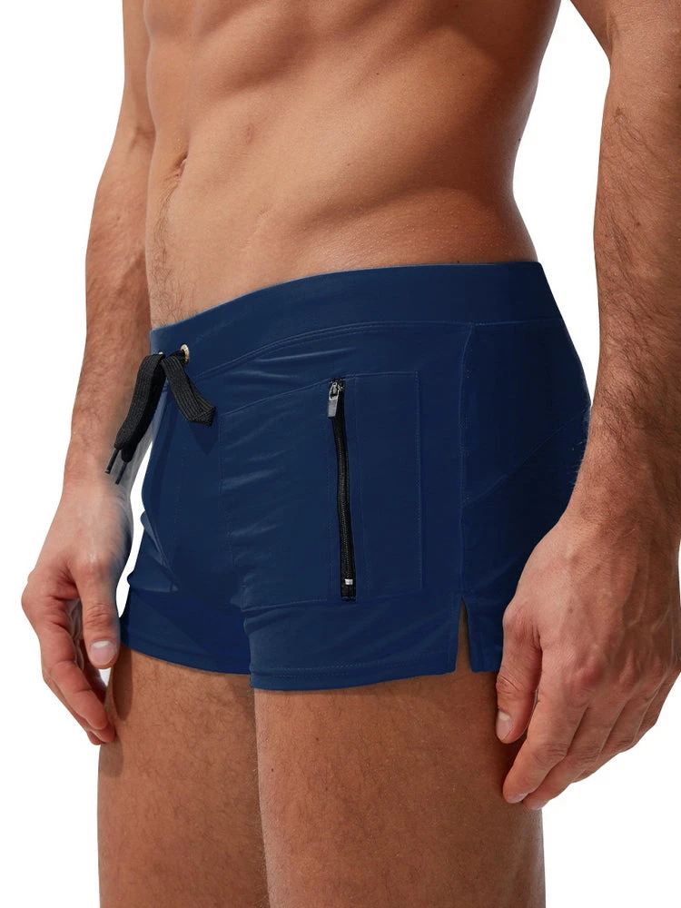 Men's Zippered Pocket Design Moisture-Wicking Swim Shorts & Trunks(Mens Zippered Pocket Design Moisture Wicking Swim Shorts Trunks) 15 Men's Zippered Pocket Design Moisture-Wicking Swim Shorts & Trunks(Mens Zippered Pocket Design Moisture Wicking Swim Shorts Trunks) - Image 15