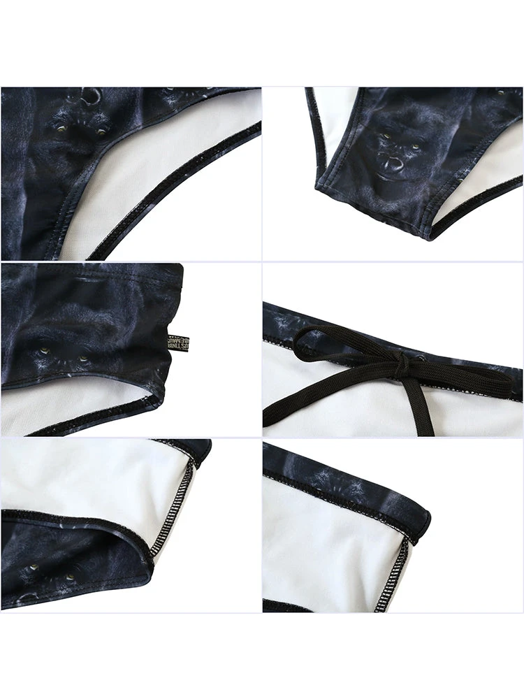 Men's Low-Rise Stylish Print Swim Briefs(Mens Low Rise Stylish Print Swim Briefs) 14 Men's Low-Rise Stylish Print Swim Briefs(Mens Low Rise Stylish Print Swim Briefs) - Image 14