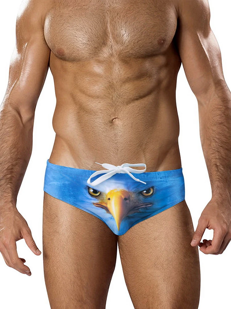 Men's Low-Rise Sexy Stylish Print Swim Briefs(Mens Low Rise Sexy Stylish Print Swim Briefs) 16 Men's Low-Rise Sexy Stylish Print Swim Briefs(Mens Low Rise Sexy Stylish Print Swim Briefs) - Image 16