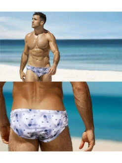 Men's Low-Rise Stylish Print Swim Briefs(Mens Low Rise Stylish Print Swim Briefs) 26 Men's Low-Rise Stylish Print Swim Briefs(Mens Low Rise Stylish Print Swim Briefs) -Mr Saker 1 38 0825e9a2 466d 4488 a84c 2bc29ffd2815
