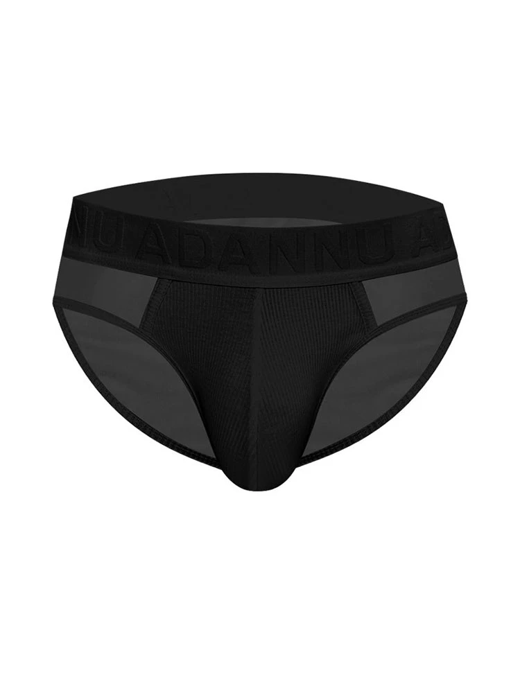 2-pack Men's Sexy Semi-transparent Ribbed Briefs(2 Pack Mens Sexy Semi Transparent Ribbed Briefs) 13 2-pack Men's Sexy Semi-transparent Ribbed Briefs(2 Pack Mens Sexy Semi Transparent Ribbed Briefs) - Image 13