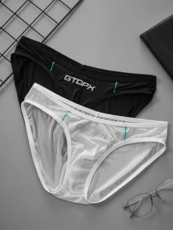 2 Pack Men's Sexy Stretch Sheer Sport Bikini – Lightweight & Breathable(2 Pack Mens Ice Silk Single Layer U Convex Low Rise Sexy Semi Transparent Bikini) 34 2 Pack Men's Sexy Stretch Sheer Sport Bikini – Lightweight & Breathable(2 Pack Mens Ice Silk Single Layer U Convex Low Rise Sexy Semi Transparent Bikini) -Mr Saker 1 3 0961e647 47a2 421a 95da bd6702f69b3d