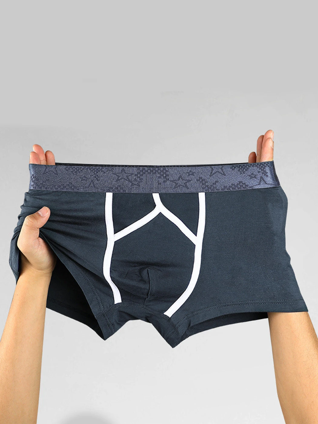 3 Pack Men's U Pouch Contour Patchline Trunks(3 Pack Mens U Pouch Contour Patchline Trunks) 8 3 Pack Men's U Pouch Contour Patchline Trunks(3 Pack Mens U Pouch Contour Patchline Trunks) - Image 8