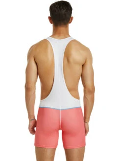 Men’s Spliced Color Wrestling Singlet Bodysuit(Mens Color Matching Wrestling One Piece Vest) 19 Men’s Spliced Color Wrestling Singlet Bodysuit(Mens Color Matching Wrestling One Piece Vest) -Mr Saker 1 3 5323e014 b574 4757 9c6d 33c570ca54aa