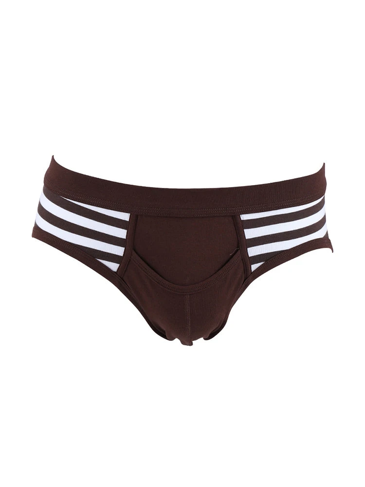 3 Pack Men's Mid-Rise Cotton Striped Briefs(4 Pack Mens Mid Rise Cotton Striped Briefs) 13 3 Pack Men's Mid-Rise Cotton Striped Briefs(4 Pack Mens Mid Rise Cotton Striped Briefs) - Image 13