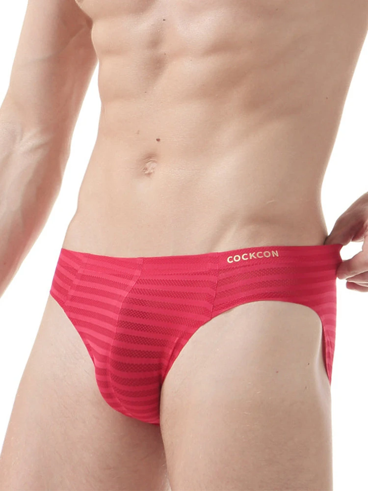 3 Pack Men's Mesh Nylon Breathable Solid Color Bikini(3 Pack Mens Mesh Nylon Breathable Solid Color Bikini) 15 3 Pack Men's Mesh Nylon Breathable Solid Color Bikini(3 Pack Mens Mesh Nylon Breathable Solid Color Bikini) - Image 15