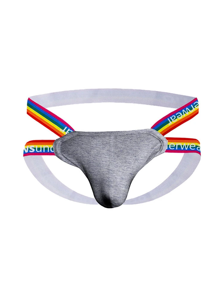 3-pack Men's Rainbow Cotton Thong(3 Pack Mens Rainbow Cotton Thong) 17 3-pack Men's Rainbow Cotton Thong(3 Pack Mens Rainbow Cotton Thong) - Image 17