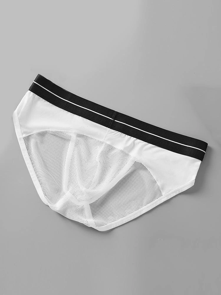 2 Pack Men's Ice Silk Supportive Fit Mesh Briefs(2 Pack Mens Ice Silk Supportive Fit Mesh Briefs) 4 2 Pack Men's Ice Silk Supportive Fit Mesh Briefs(2 Pack Mens Ice Silk Supportive Fit Mesh Briefs) - Image 4