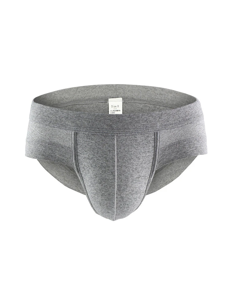 4 Pack Men's Solid Breathable Anti-Pinch Briefs(4 Pack Mens Solid Breathable Anti Pinch Briefs) 15 4 Pack Men's Solid Breathable Anti-Pinch Briefs(4 Pack Mens Solid Breathable Anti Pinch Briefs) - Image 15