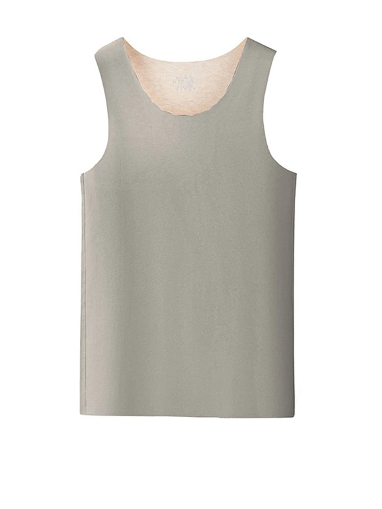 Men's Thermal Silk-Wool Sleeveless Vest - Solid Color Seamless Base Layer(New Mens Thermal Silk Wool Sleeveless Vest Solid Color Seamless Base Layer) 17 Men's Thermal Silk-Wool Sleeveless Vest - Solid Color Seamless Base Layer(New Mens Thermal Silk Wool Sleeveless Vest Solid Color Seamless Base Layer) - Image 17