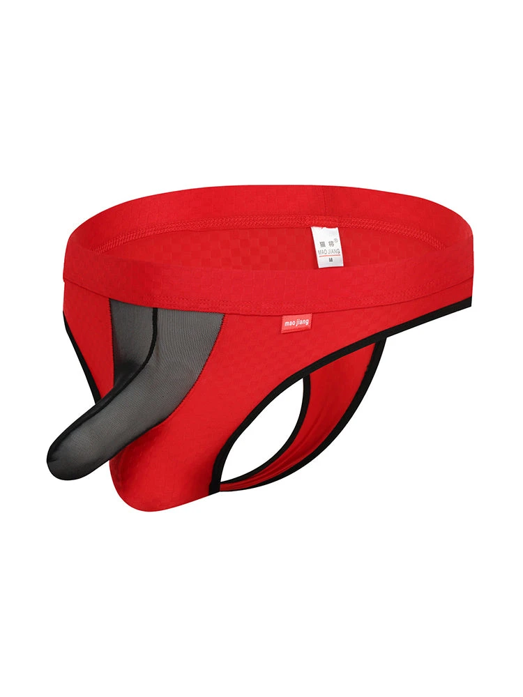 2 Pack Men's Sexy Thongs With Transparent Elephant Trunk(2 Pack Mens Sexy Thongs With Transparent Elephant Trunk) 9 2 Pack Men's Sexy Thongs With Transparent Elephant Trunk(2 Pack Mens Sexy Thongs With Transparent Elephant Trunk) - Image 9