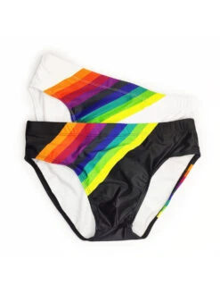 Men’s Rainbow Stripes Swim Briefs With Removable Pad(Men S Rainbow Stripes Swim Briefs With Removable Pad) 21 Men’s Rainbow Stripes Swim Briefs With Removable Pad(Men S Rainbow Stripes Swim Briefs With Removable Pad) -Mr Saker 1 3 b05c72d0 9a28 4403 b0de 160b79732785