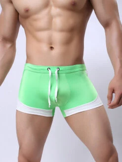 Men's Spliced Color Swim Trunks With Drawstring(Mens Spliced Color Swim Trunks With Drawstring) 30 Men's Spliced Color Swim Trunks With Drawstring(Mens Spliced Color Swim Trunks With Drawstring) -Mr Saker 1 3 c567a175 c274 4a58 a3ab 5b553b6e6342