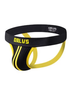 3 Pack Men's U-Pouch Striped Sexy Jockstraps(3 Pack Mens U Pouch Striped Sexy Jockstraps)